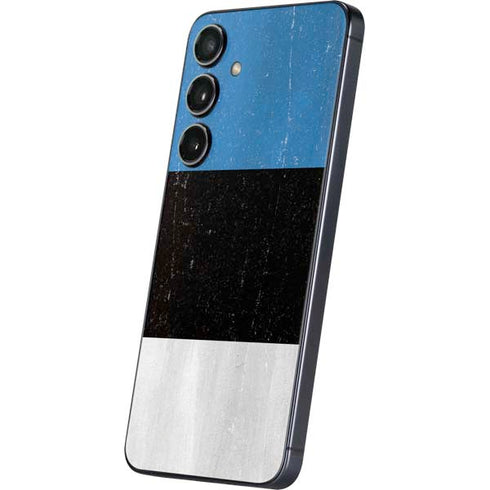 Estonia Flag Distressed Galaxy S24 Plus Skin